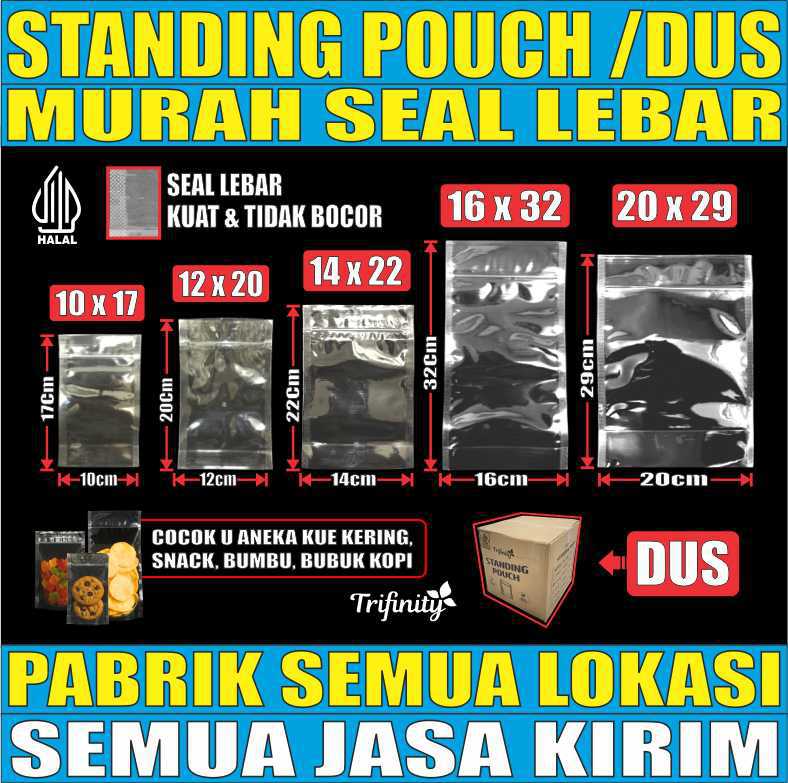VARIAN Standing Pouch Tebal 16gr Trifinity