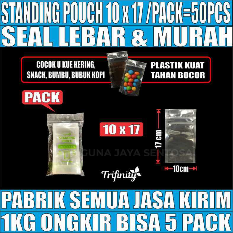 Standing Pouch uk 10x17 PACK
