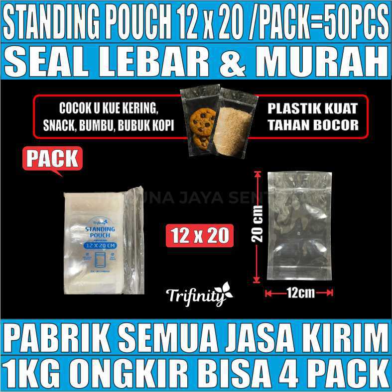 Standing Pouch uk 12x20 PACK
