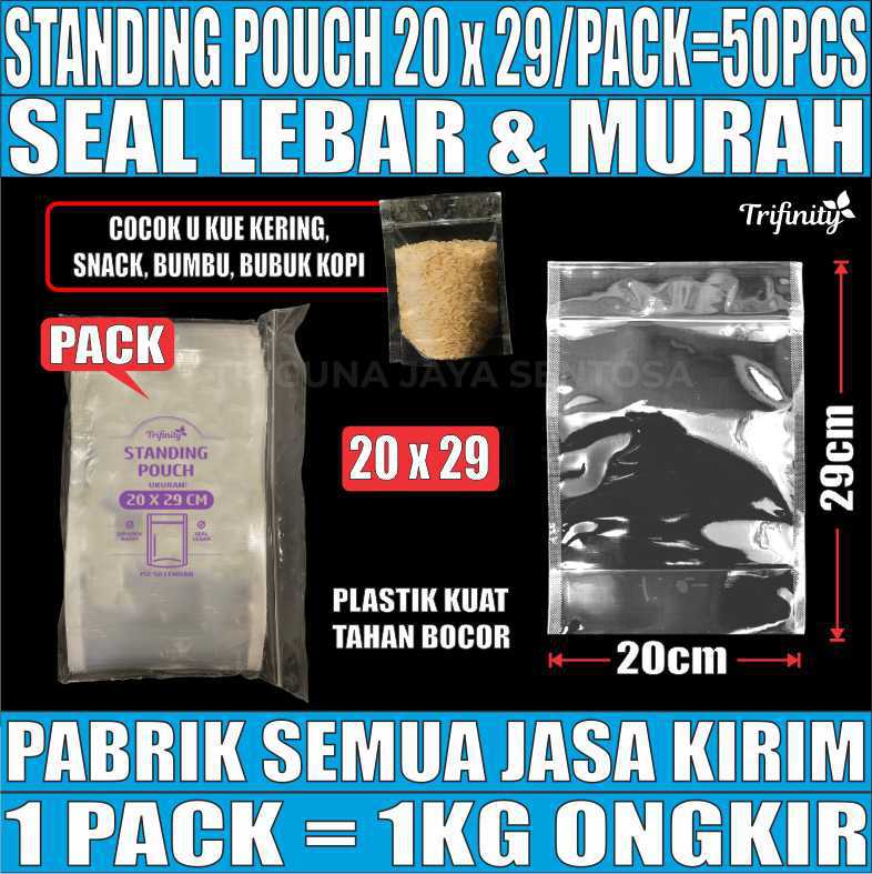 Standing Pouch uk 20x29 PACK