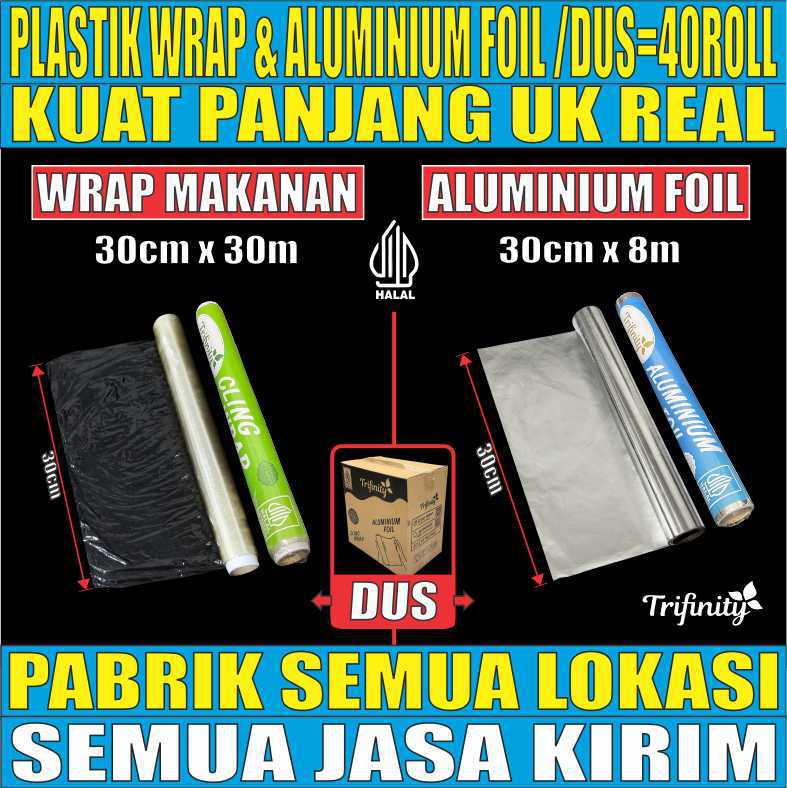 VARIAN Wrapping n Aluminium Foil Makanan Trifinity