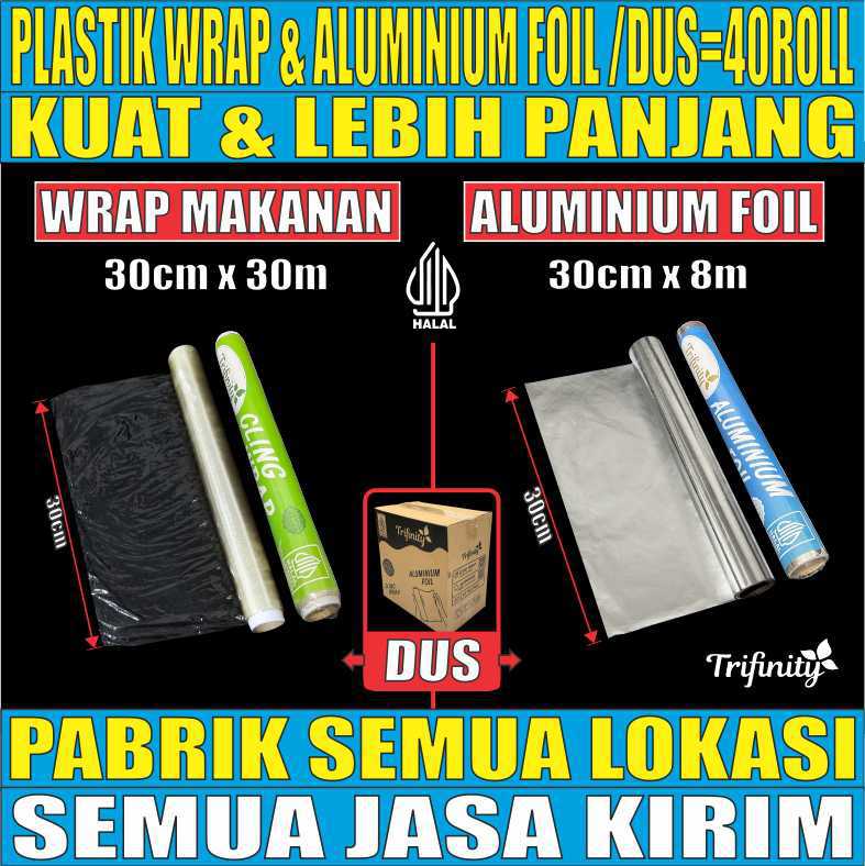 VARIAN Wrapping n Aluminium Foil Makanan
