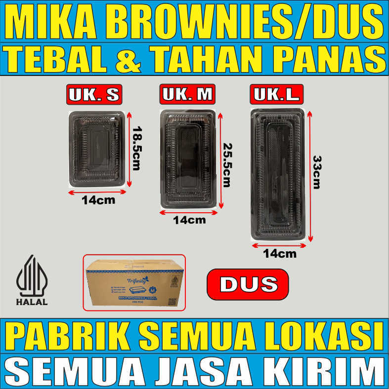 VARIAN Mika Brownies Tebal 28gr