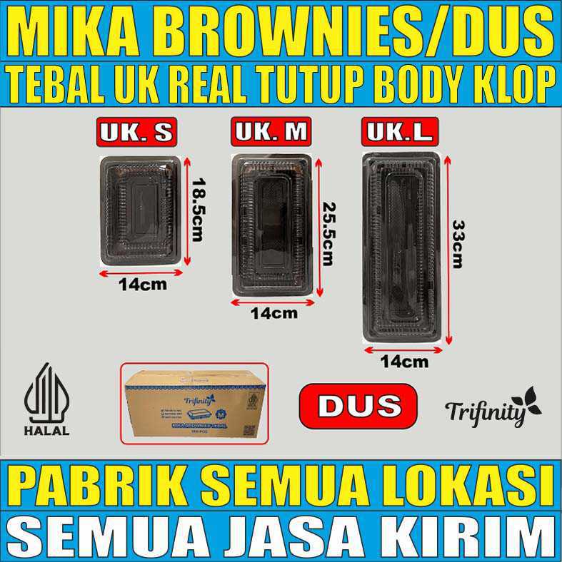 VARIAN Mika Brownies Tebal 28gr Trifinity