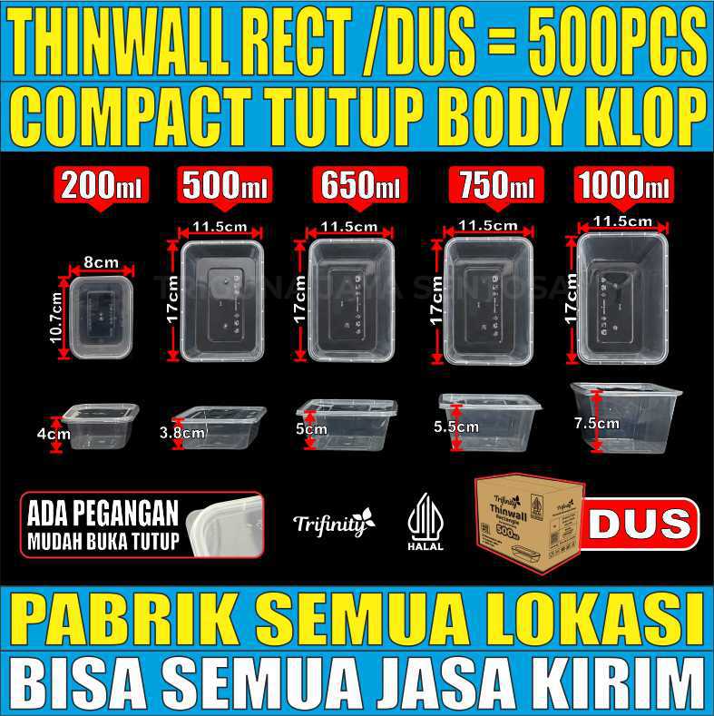 VARIAN Thinwall Rect Tebal 28gr Trifinity