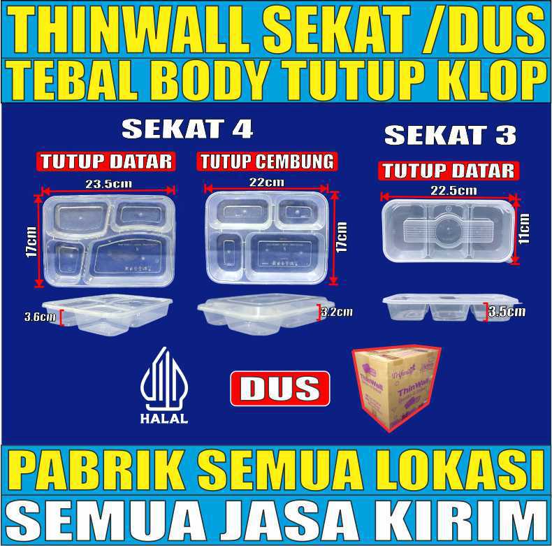 VARIAN Thinwall Sekat Tebal 40.1gr