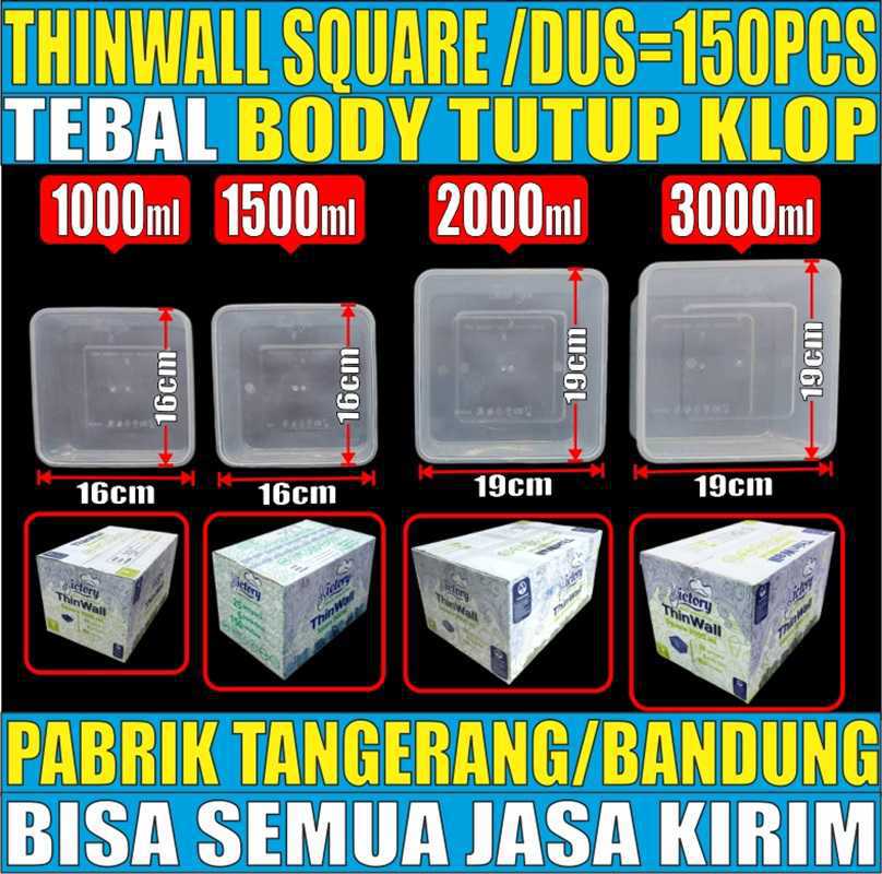 VAR Thinwall SQ Square Besar Tebal 67gr